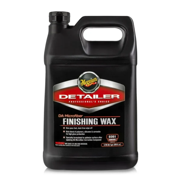 Meguiars D301 Finishing Wax Mikrofiber Cila - 3.79LT