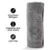 Nasiol Mikrofiber Gri Seramik Bezi 10'lu Paket